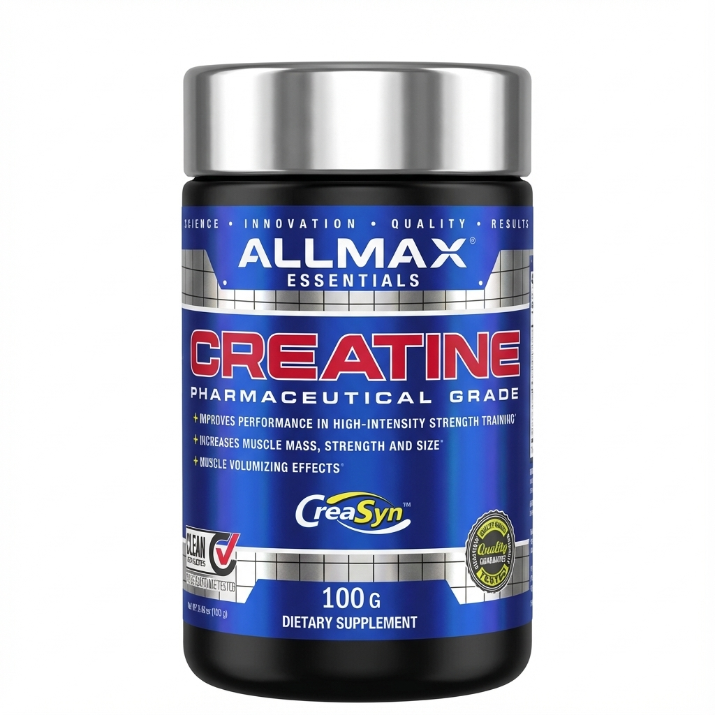 ALLMAX Essentials Creatine – 100g (Creapure/CreaSyn)  یه کراتین اقتصادی از برند گرون و باکیفیت